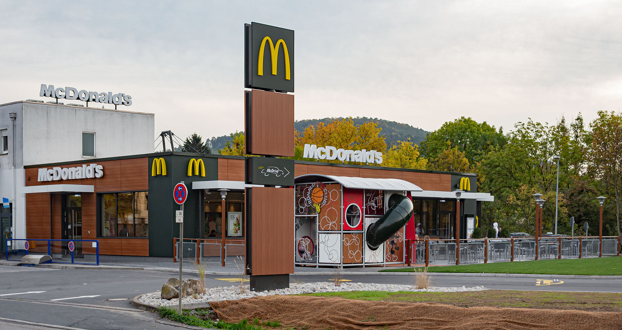 Das McDonald’s-Restaurant in Tauberbischofsheim