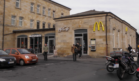 Das McDonald’s-Restaurant in Bamberg (Ludwigstraße)