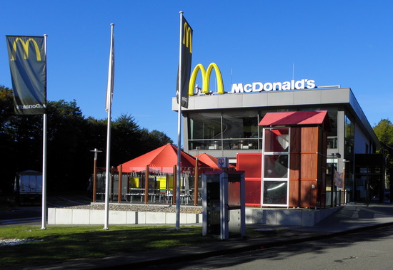 Das McDonald’s-Restaurant in Epgert-Ost