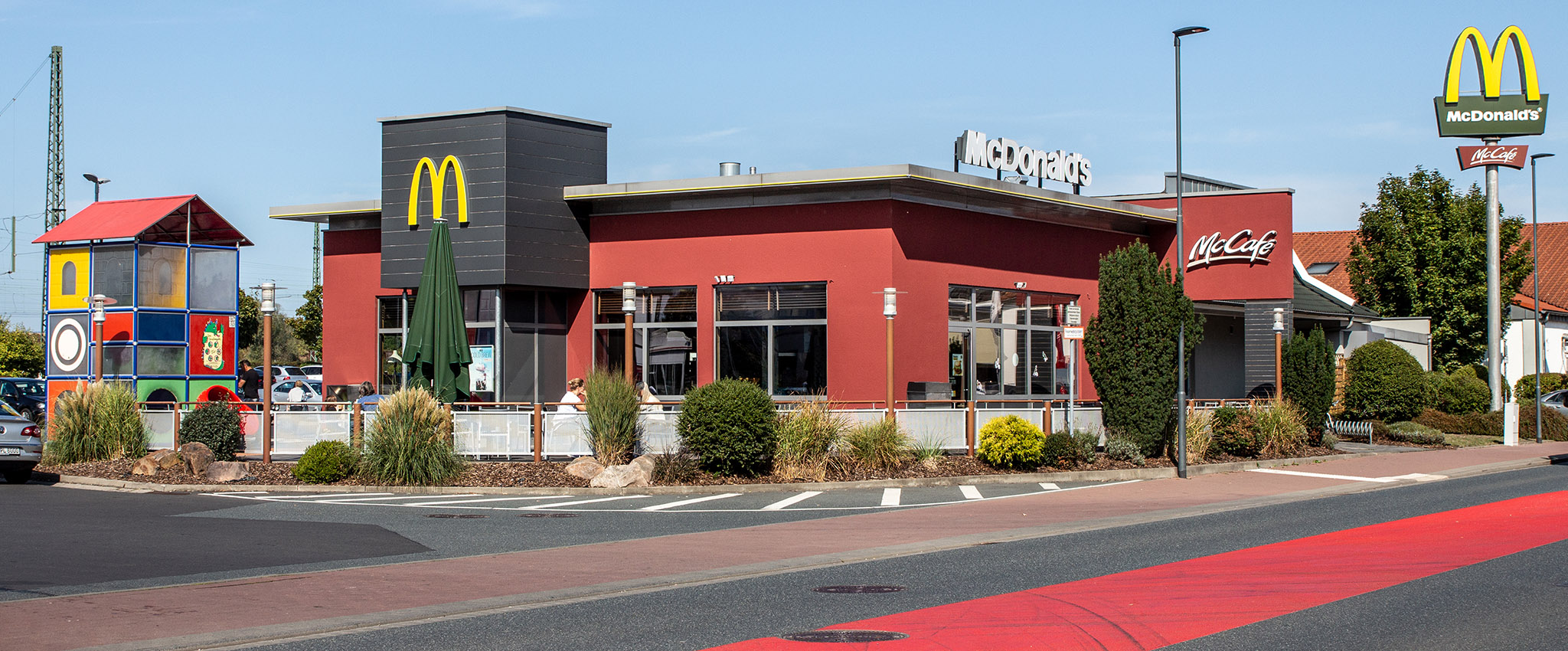 Das McDonald’s-Restaurant in Bad Vilbel