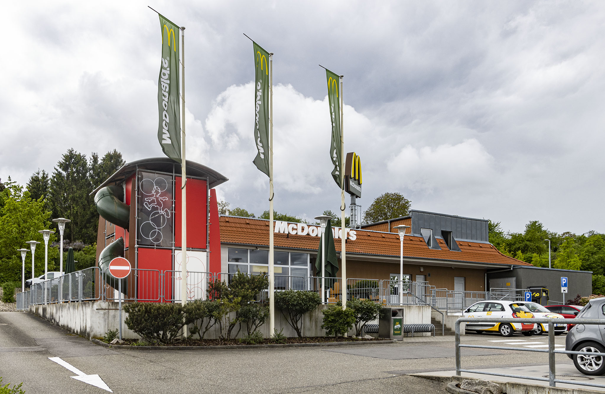Das McDonald’s-Restaurant in Ellhofen