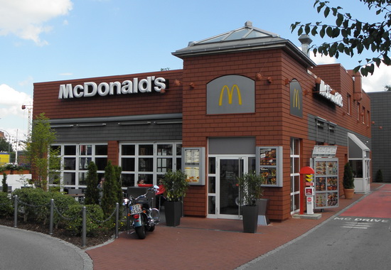 Das McDonald’s-Restaurant in München (Regerstraße)