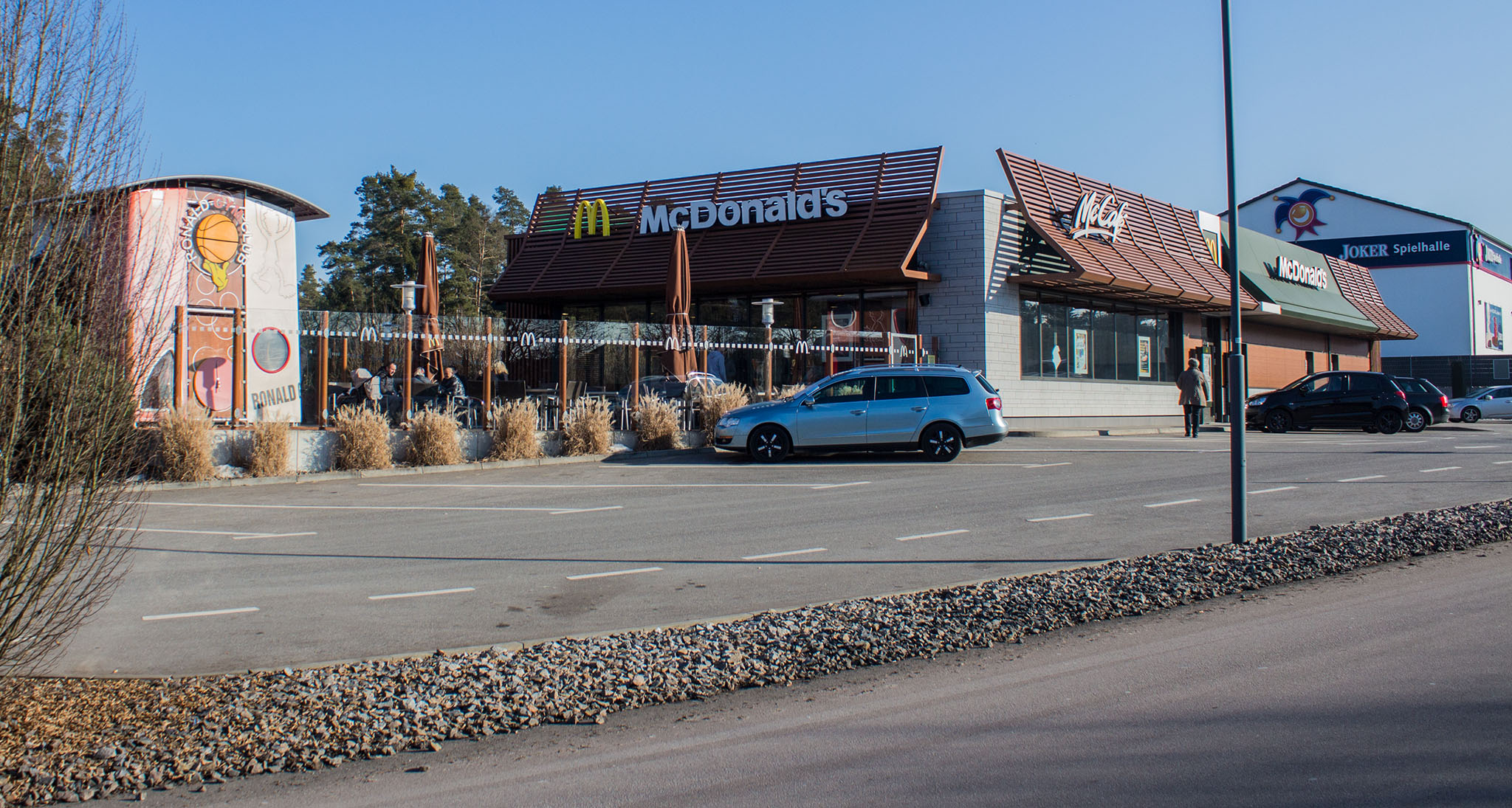 Das McDonald’s-Restaurant in Burglengenfeld