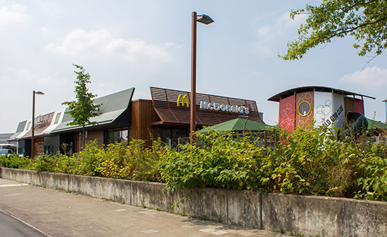 Das McDonald’s-Restaurant in Braunschweig (Stobwasserstraße)