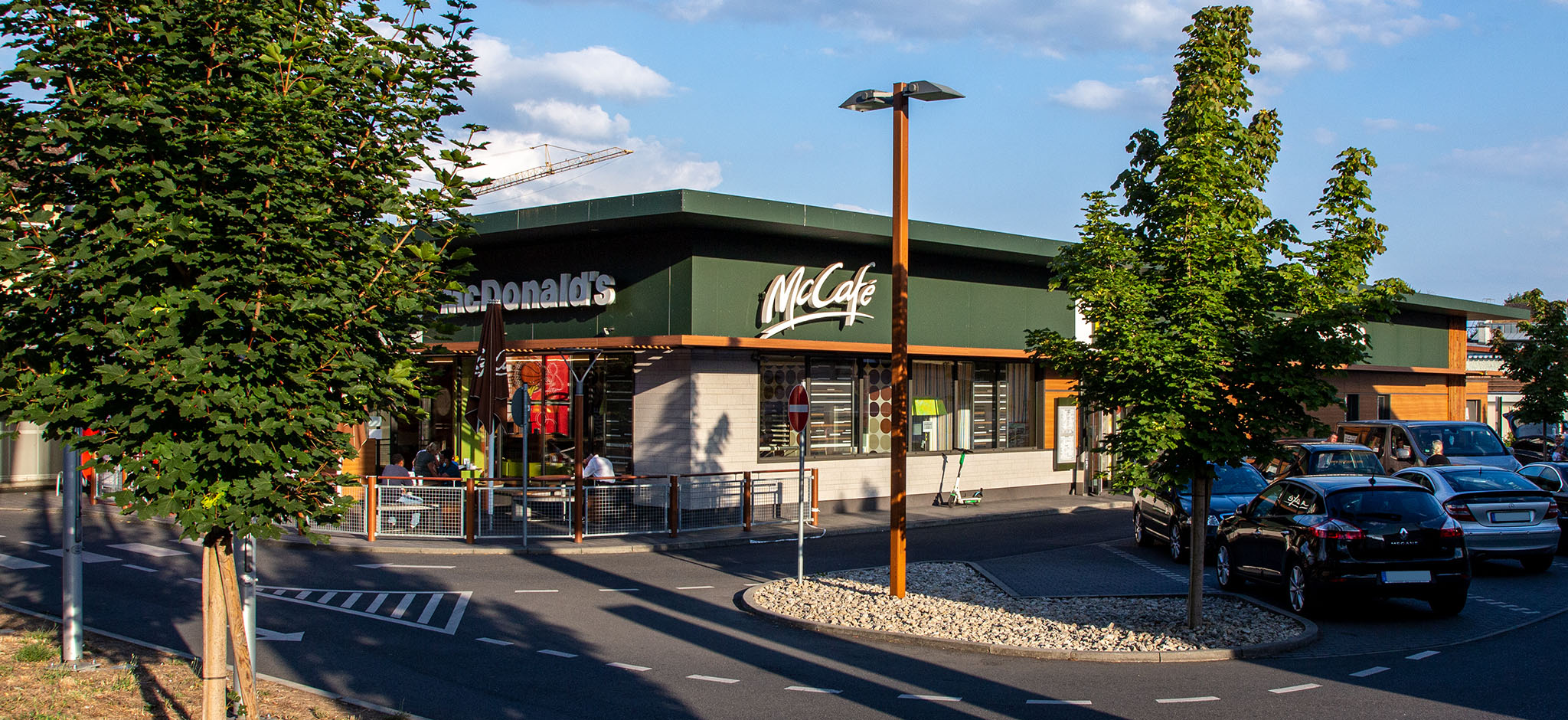 Das McDonald’s-Restaurant in Wiesbaden (Dotzheimer Straße)