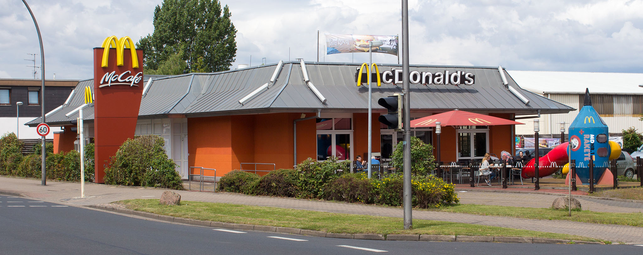Das McDonald’s-Restaurant in Salzgitter (Konrad-Adenauer-Straße)