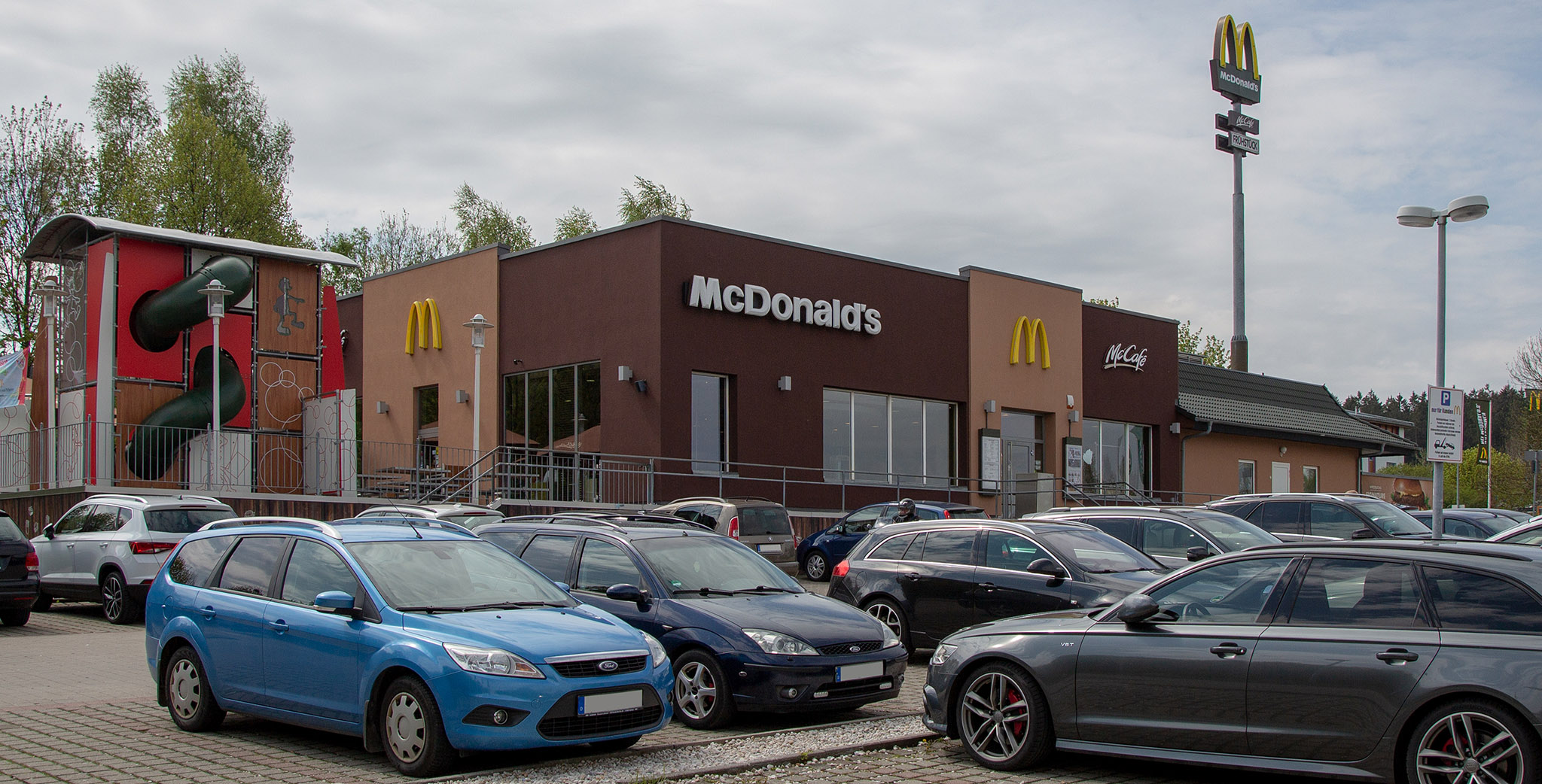 Das McDonald’s-Restaurant in Schleiz