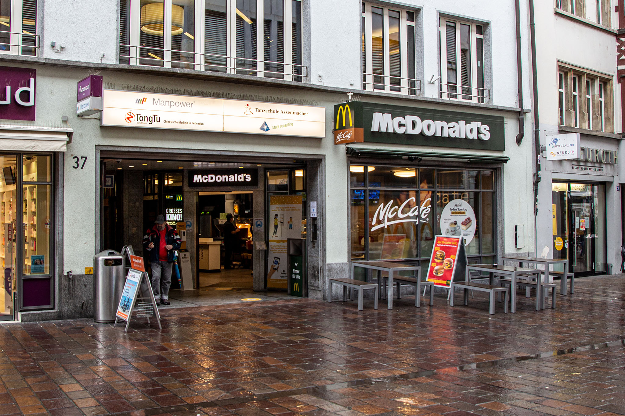 Das McDonald’s-Restaurant in Winterthur (Untertor)