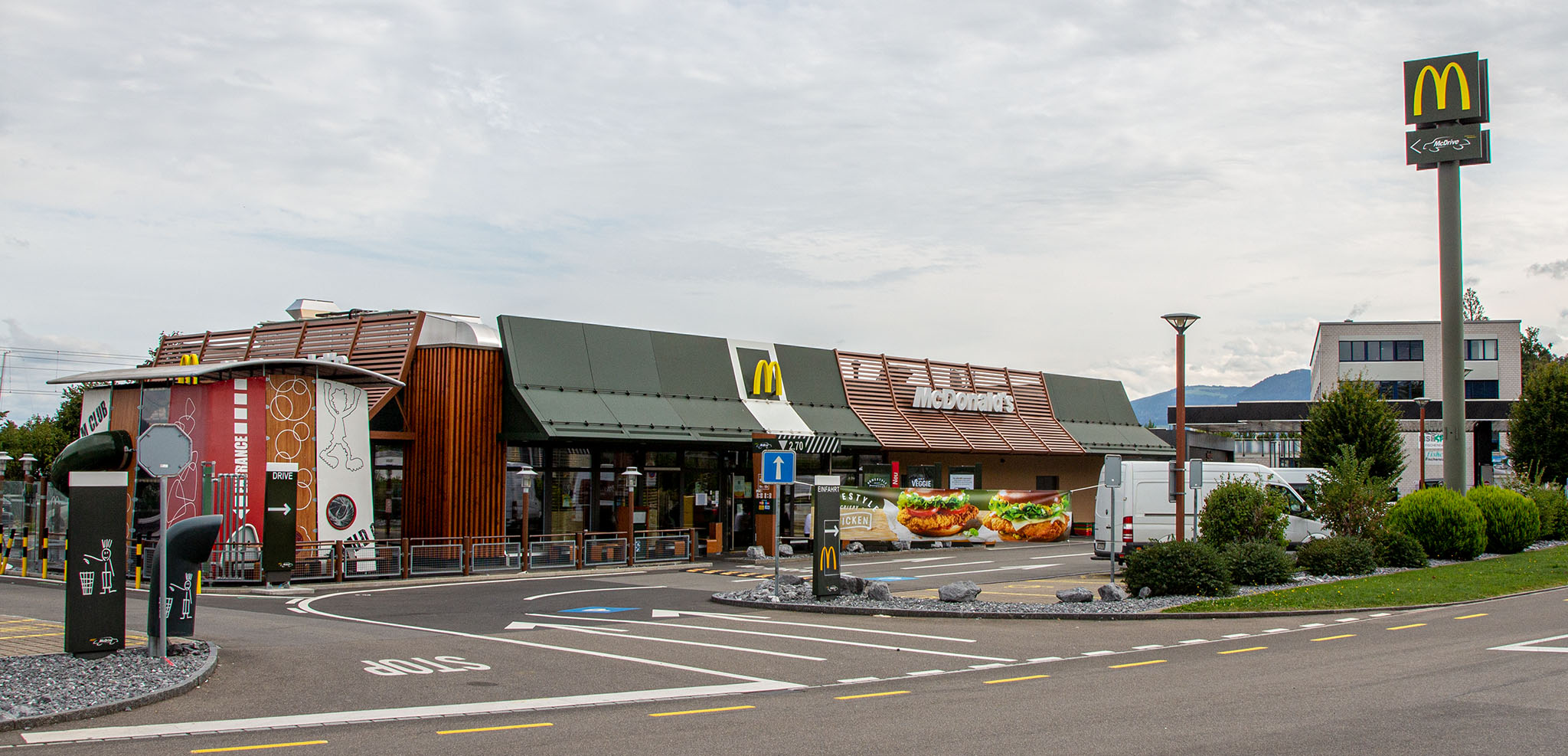 Das McDonald’s-Restaurant in Wädenswil